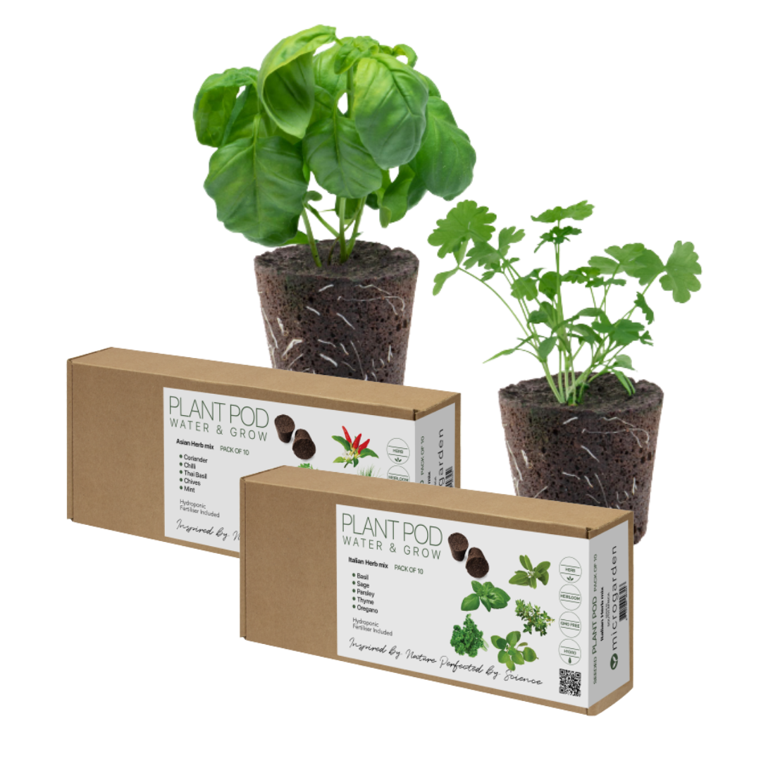 21 off on Microgarden Herb Plant Pod Set OneDayOnly