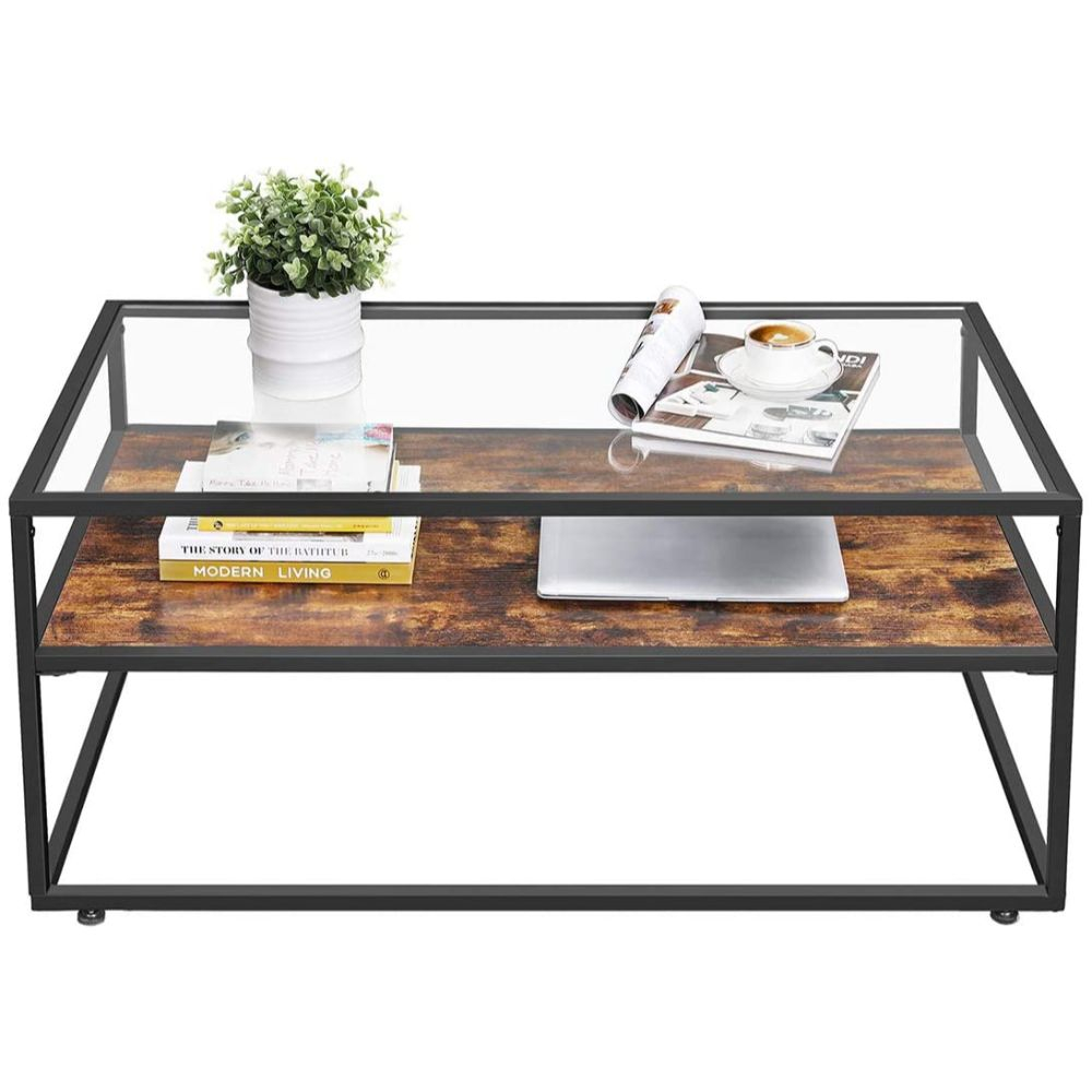 modern industrial coffee table