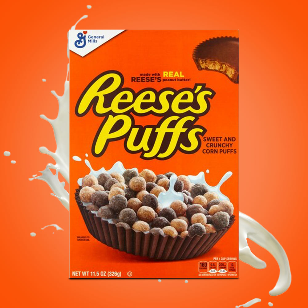 326g Puffs Cereal Box