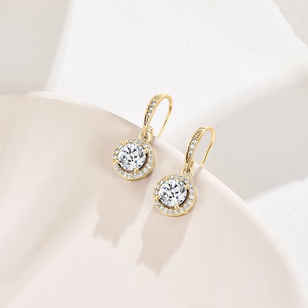 Liberty Earrings with Cubic Zirconia Crystals