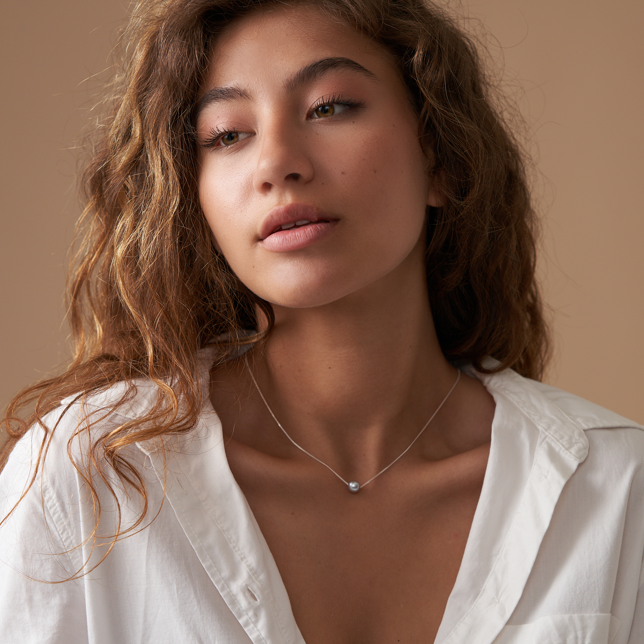 off on Floating Pearl Sterling Silver 