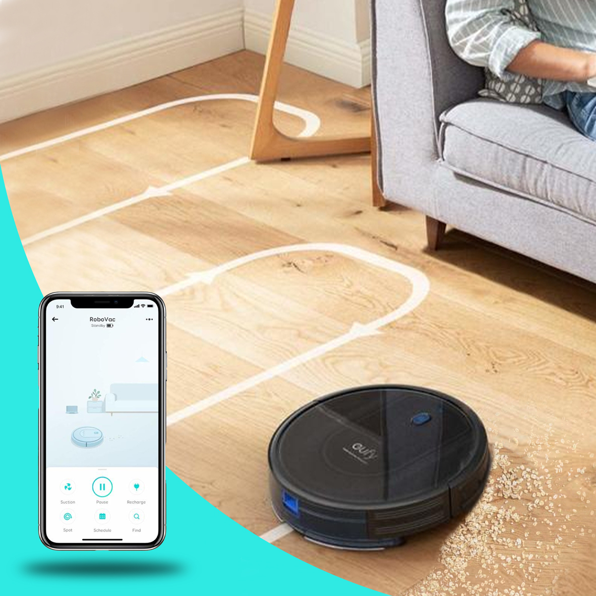 30 off on Eufy RoboVac G10 Robot Vacuum OneDayOnly