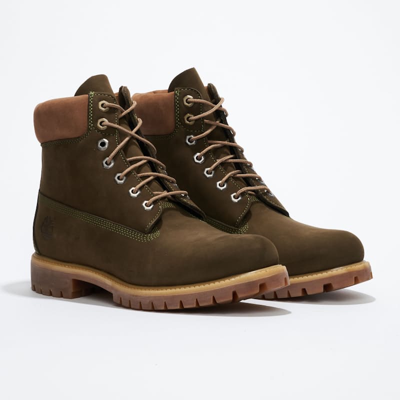 Timberland mens 6 2025 inch premium boots olive