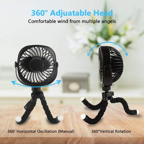 flexible tripod fan