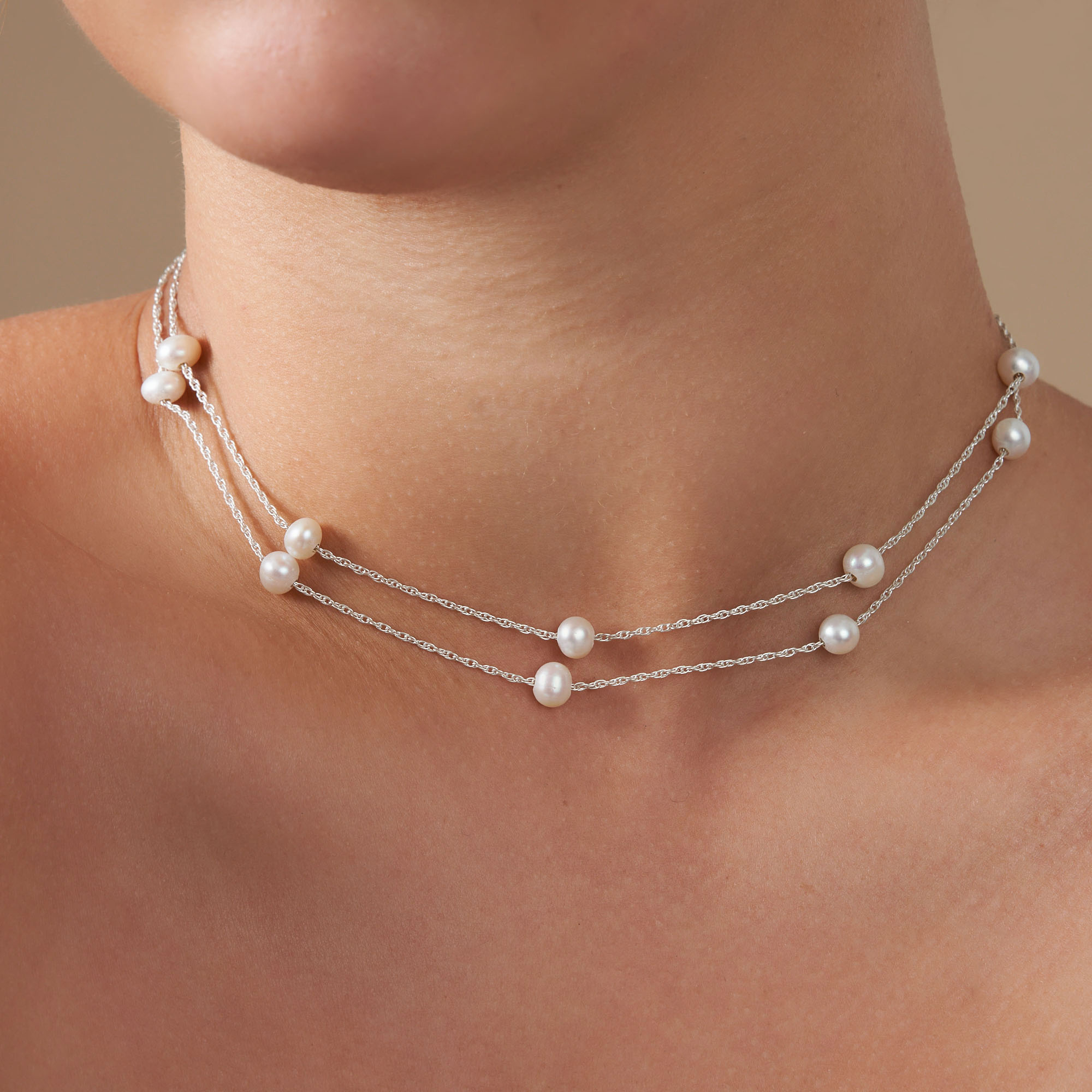 49 off on Long Pearl Station Necklace OneDayOnly