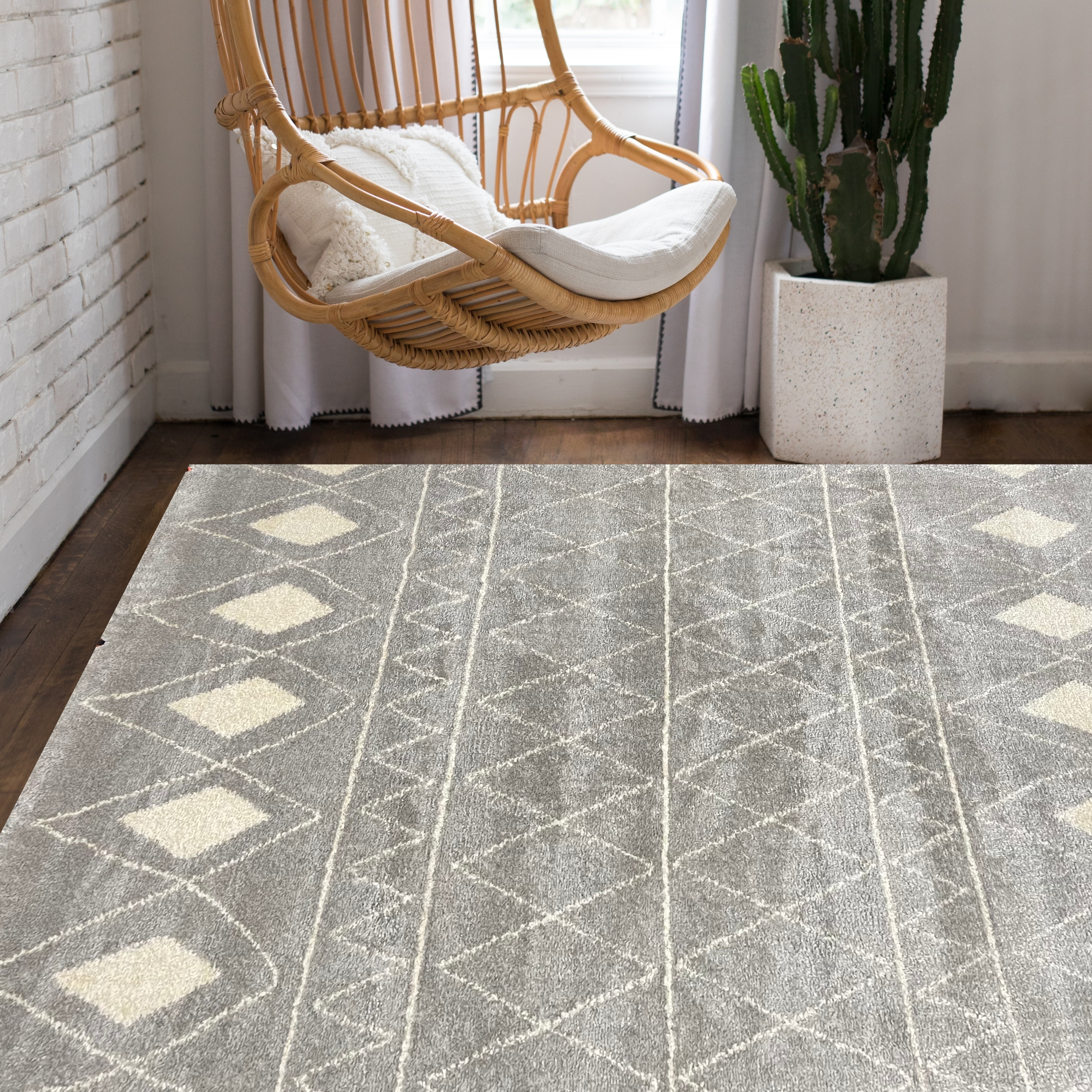 Bereber Trellis - Light Grey