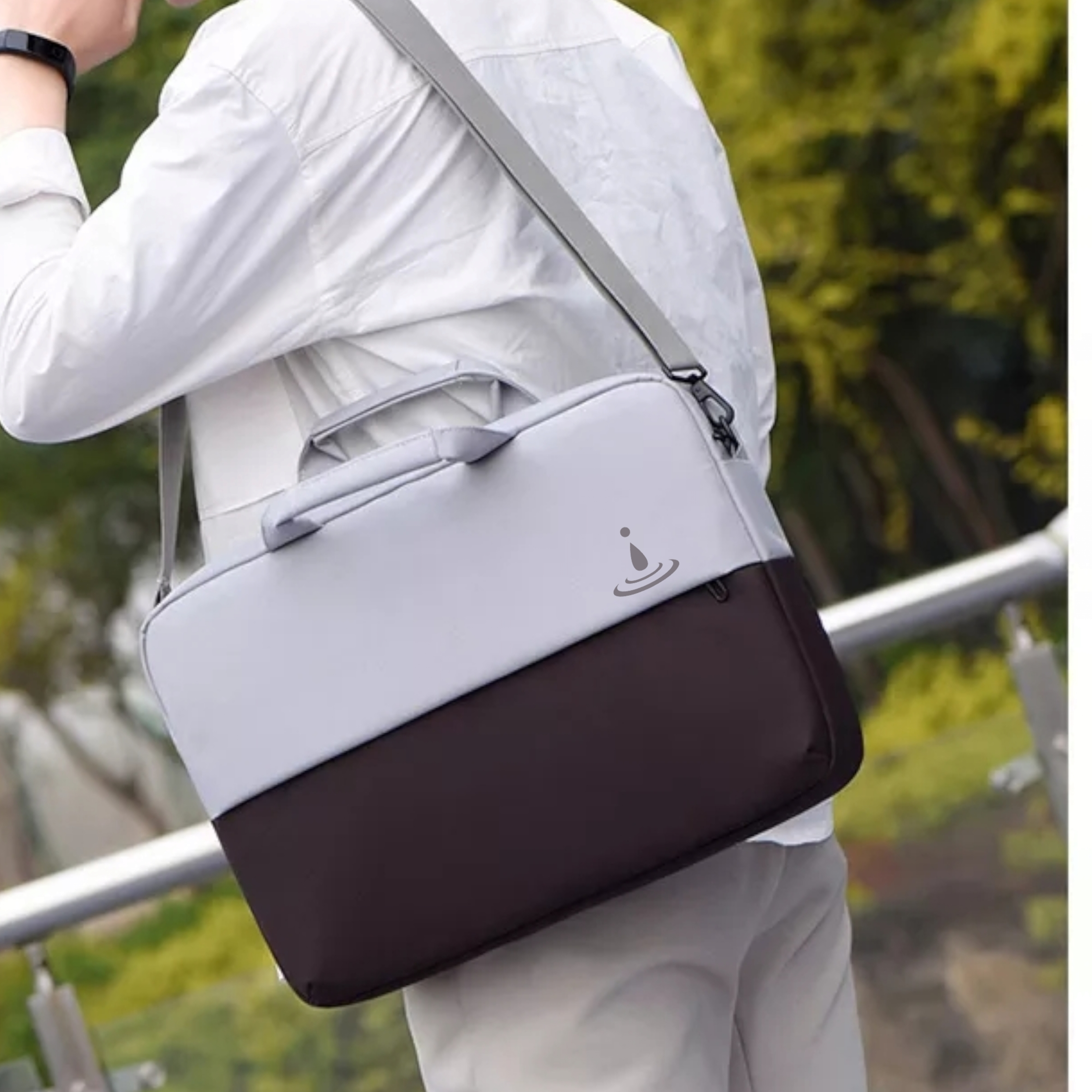 15.6" Laptop Bag With Padded Shoulder Strap