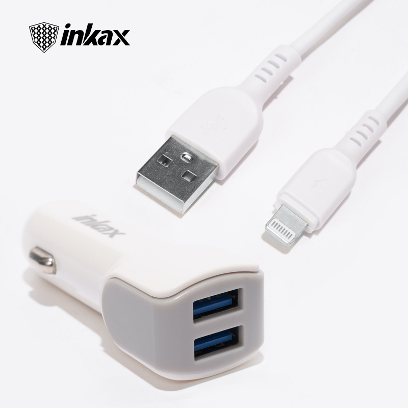 67% off on Inkax Car Charger with Cable | OneDayOnly