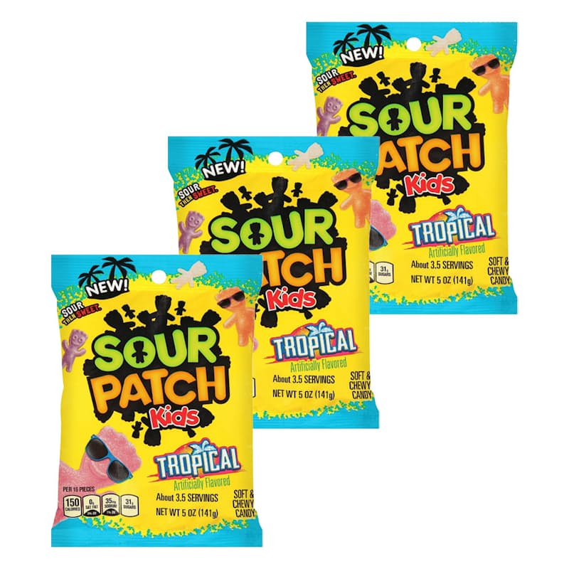 Pack of 3 141g Tropical Bags