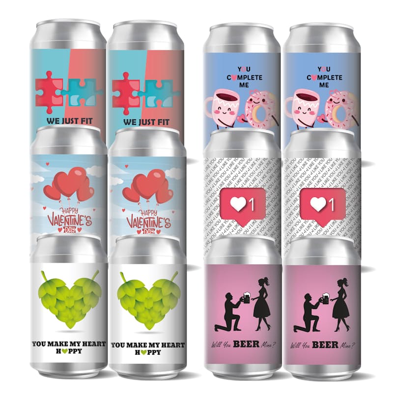 Case of 12 330ml Valentines Day Beers