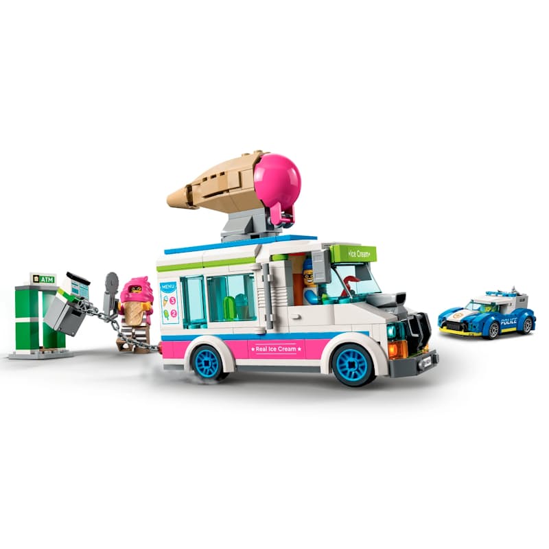 317-Piece Ice Cream Truck Police Chase