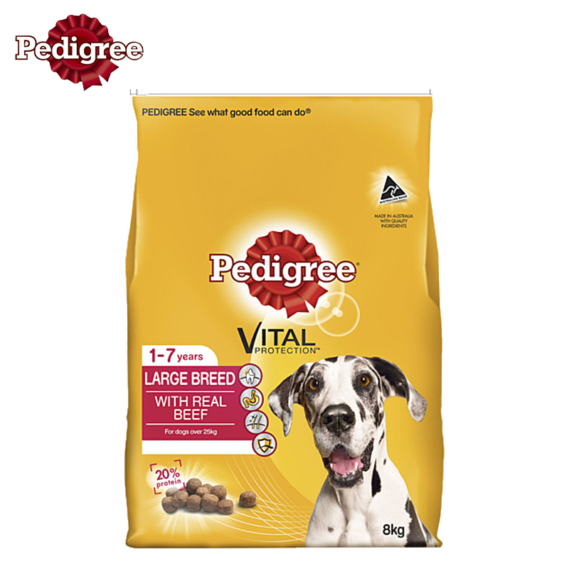 coles pedigree dry dog food