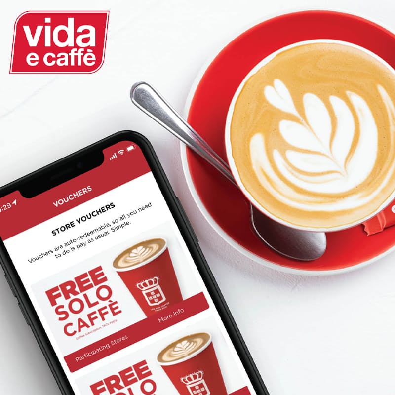 Coffee Subscription for 15 or 30 Solo Caffès (App Redemption)