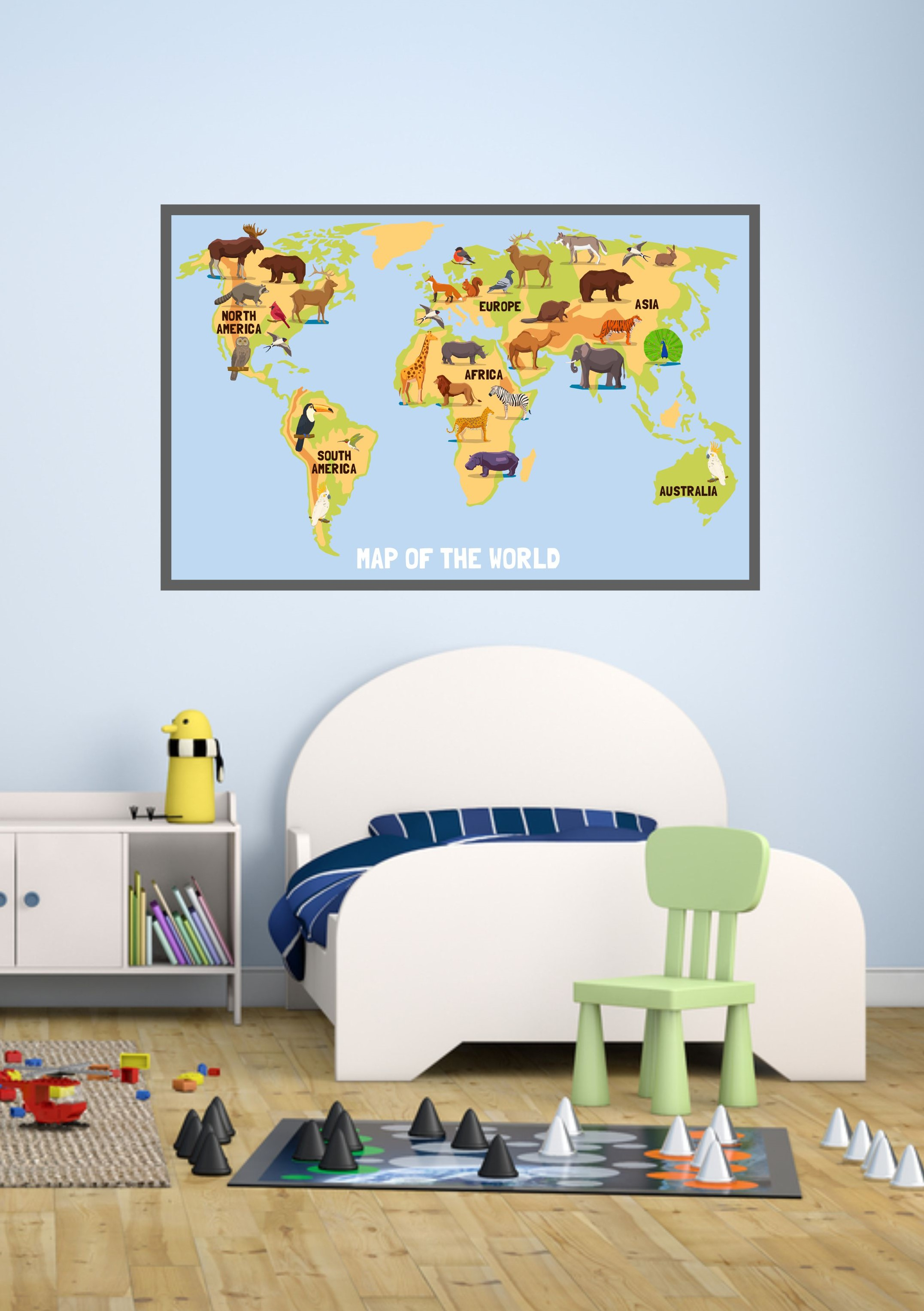 Kid's World Map