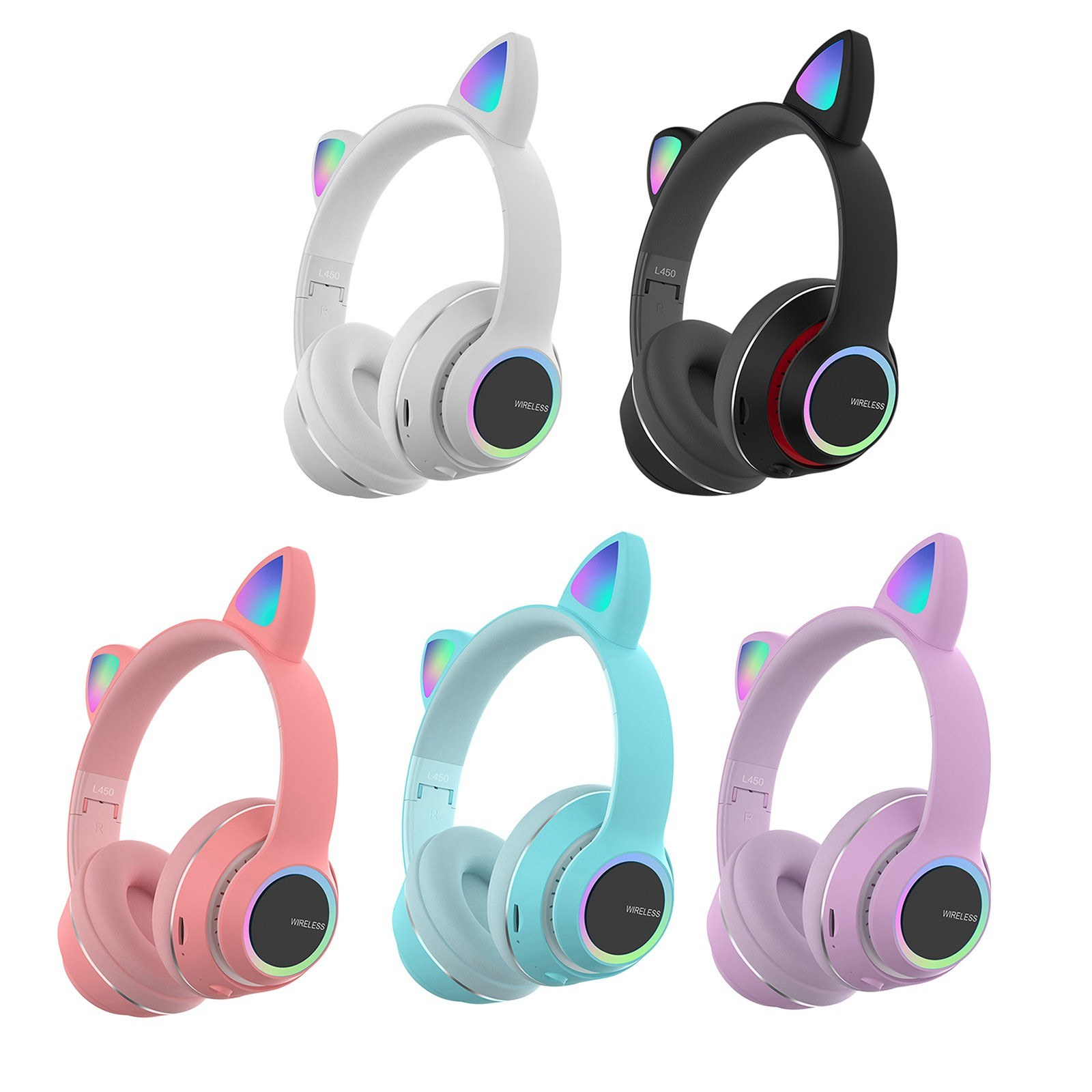 noise cancelling cat ear headphones