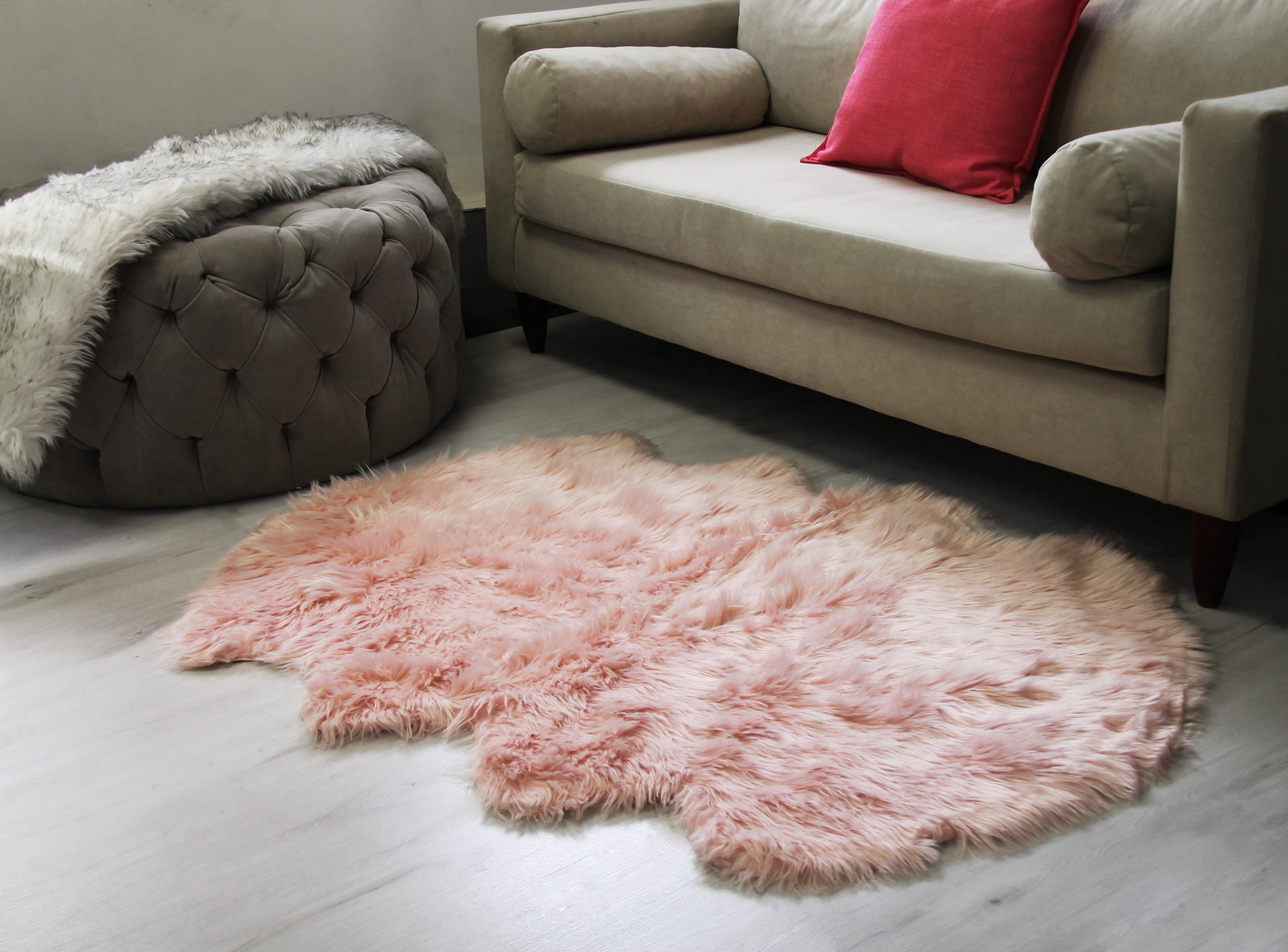 29% off on Plush Faux Fur Nordic Rug | OneDayOnly