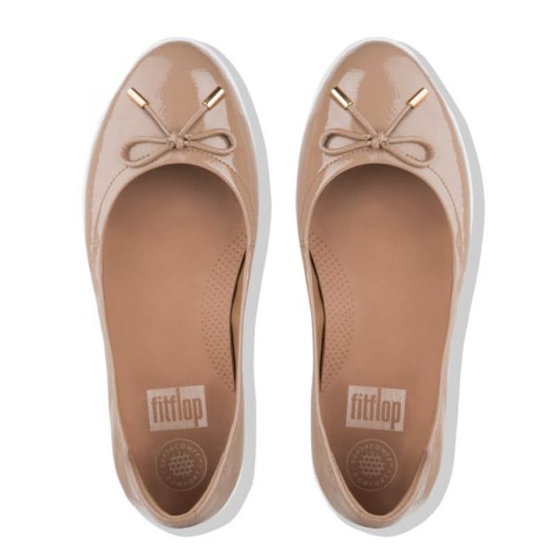 21 off on Ladies Superbendy Patent Ballerinas OneDayOnly