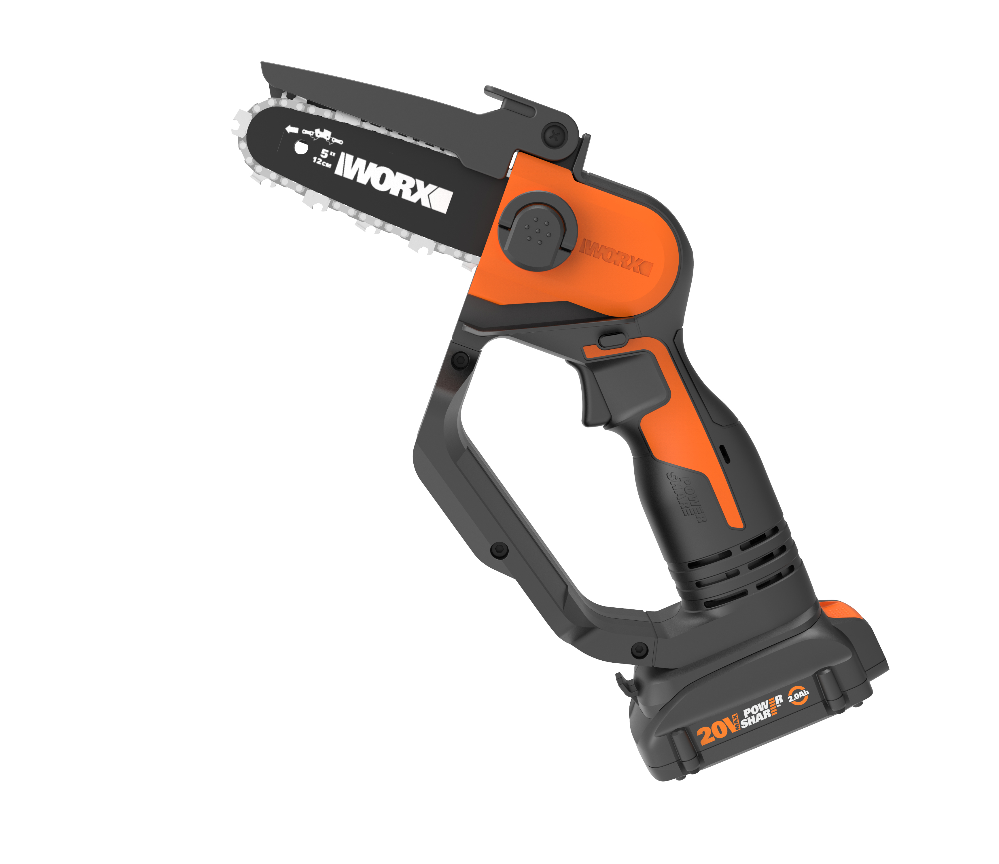 38 off on WORX 20V One Hand Chain Saw OneDayOnly