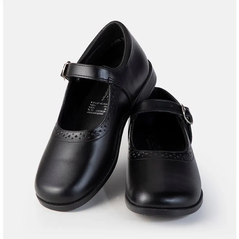 Toughees Buckle Up Genuine Leather School Shoes | OneDayOnly Toughees Buckle Up Genuine Leather School Shoes | OneDayOnly