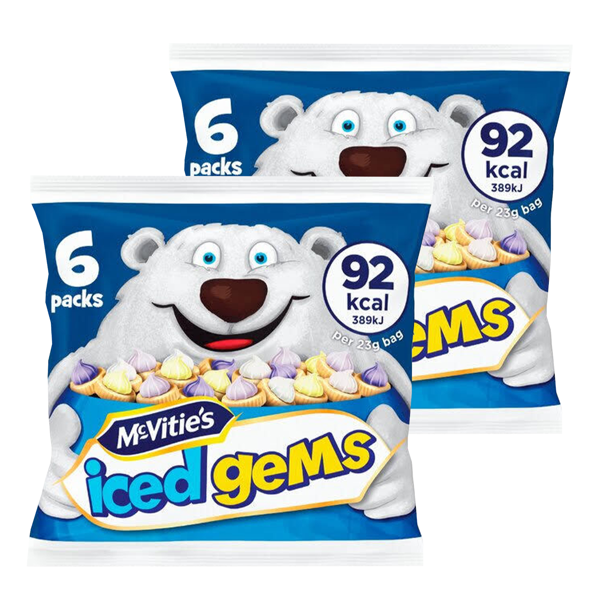 19 Off On Pack Of 2 138g Iced Gems Onedayonly 