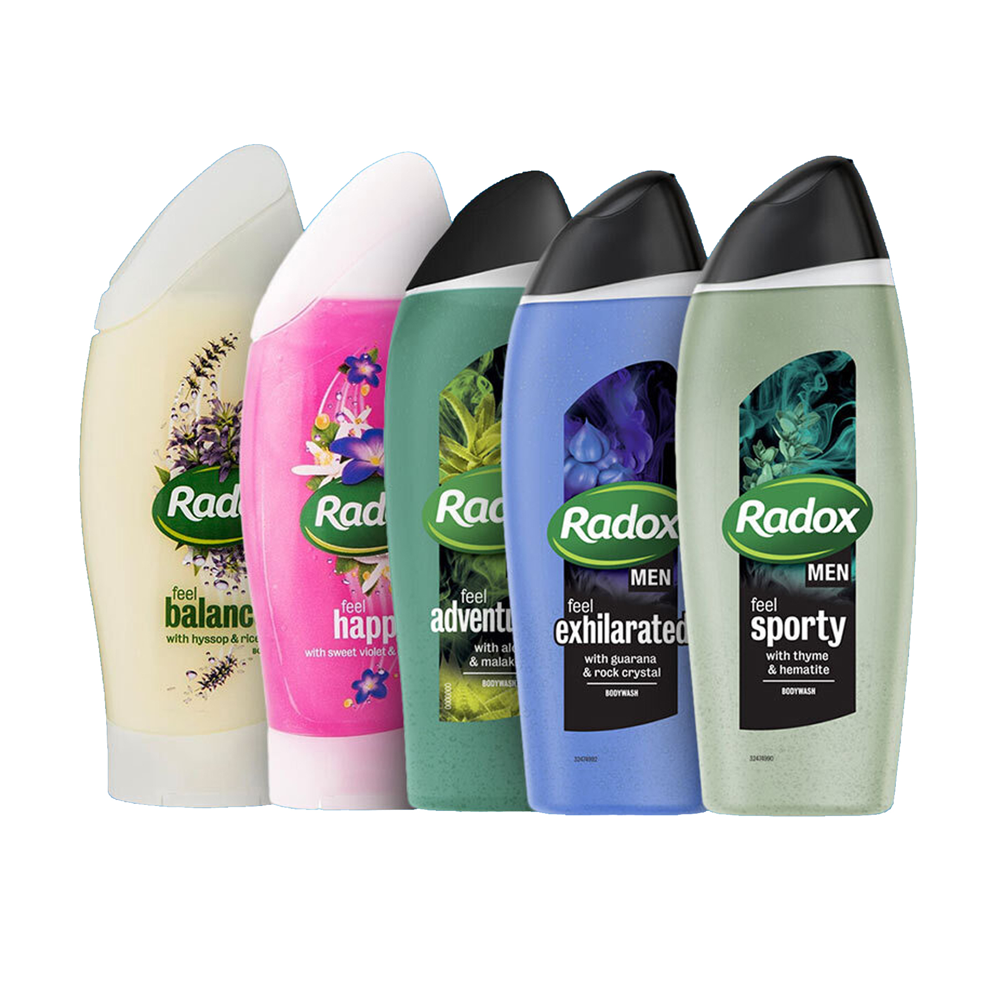 6x 400ml Body Wash
