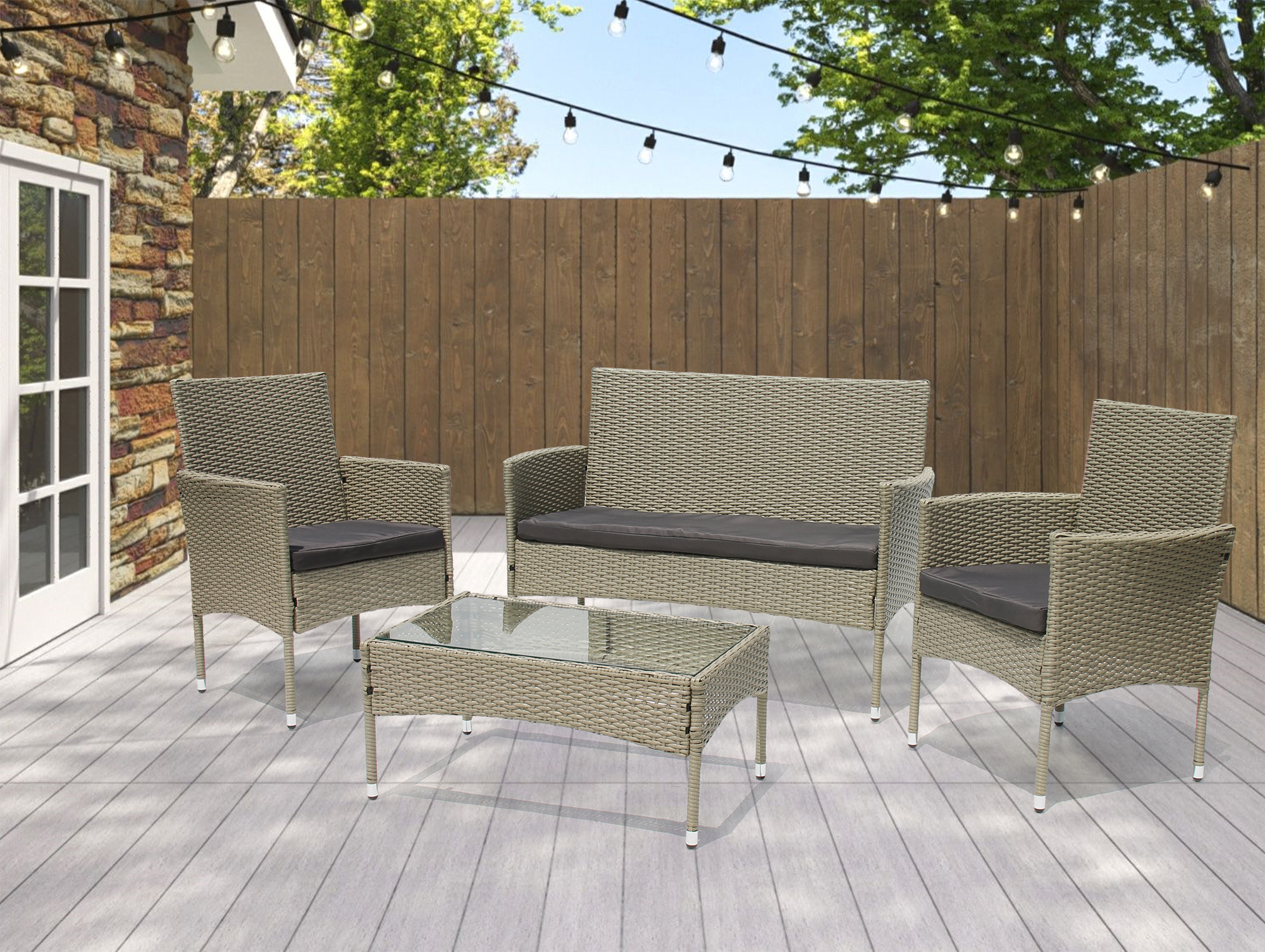 outdoor rattan sets