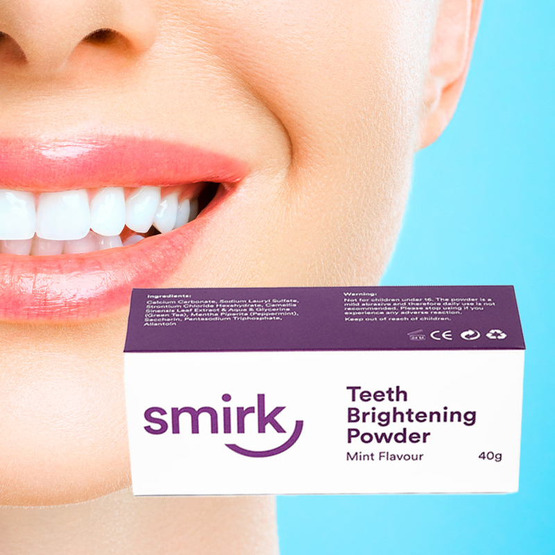 smile teeth whitening powder