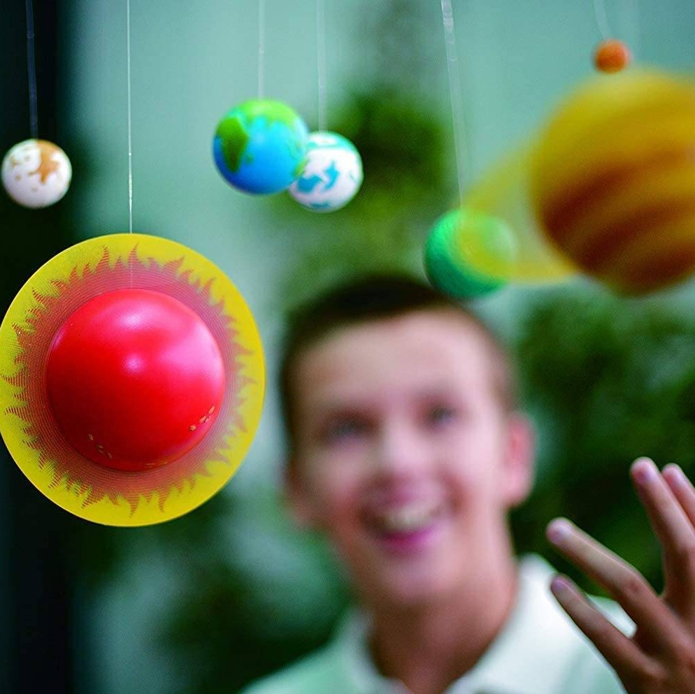 34 off on 19 Piece DIY Mobile Solar System Set OneDayOnly