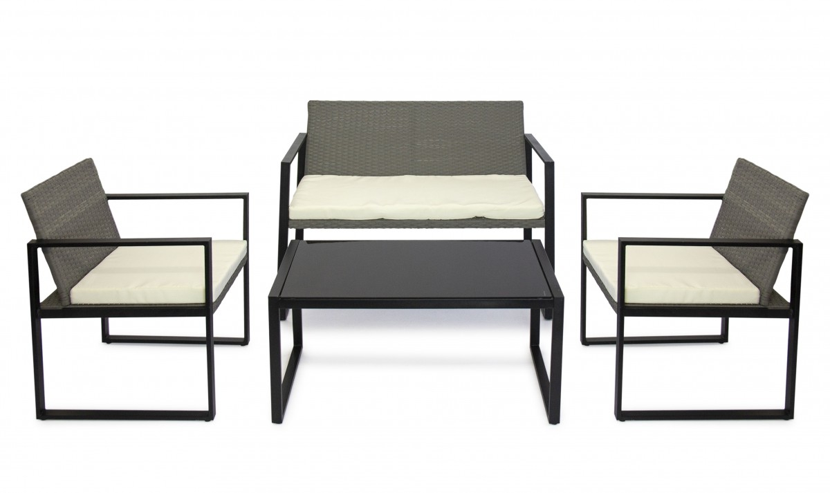 32 off on 4 Piece Barcelona Rattan Patio Set OneDayOnly
