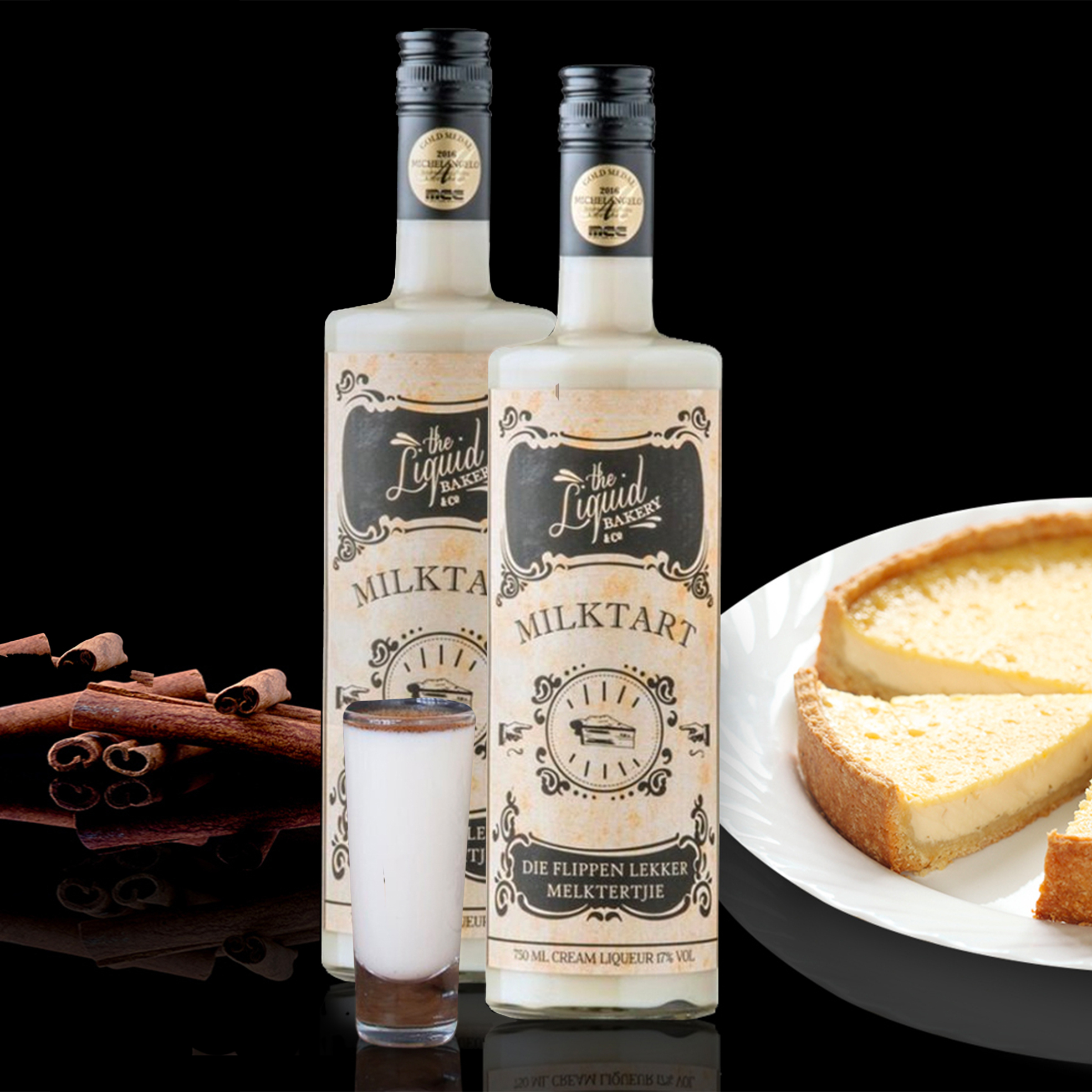 2x 750ml Milktart Cream Liqueurs