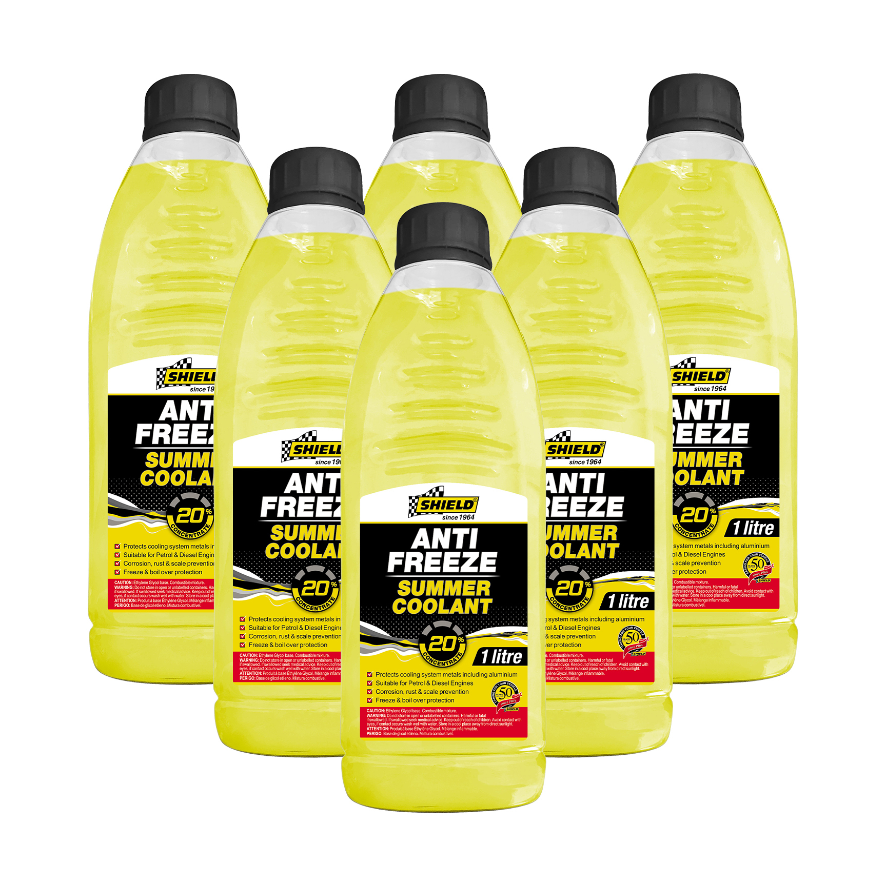 23 off on Shield Pack of 6 Summer Coolant OneDayOnly