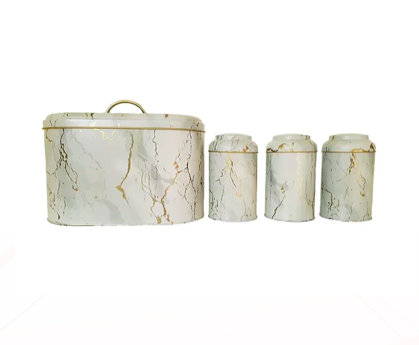R260 off on Metal Bread Bin and Canister Set OneDayOnly