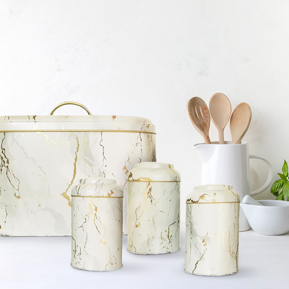 R260 off on Metal Bread Bin and Canister Set OneDayOnly