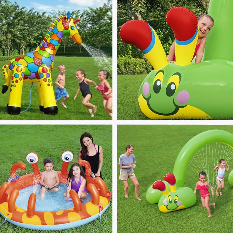 27 off on Summer Fun Inflatable Sprinkler Toy OneDayOnly