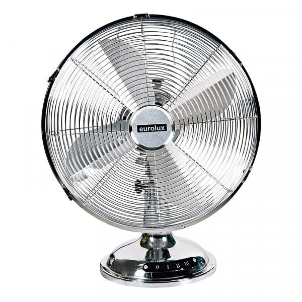 20 off on 4 Blades Desk Fan Satin Chrome OneDayOnly