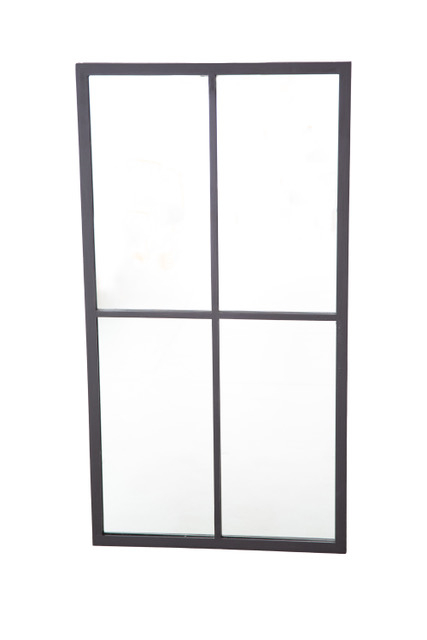35% off on Black Wooden 4 Panel Mirror | OneDayOnly