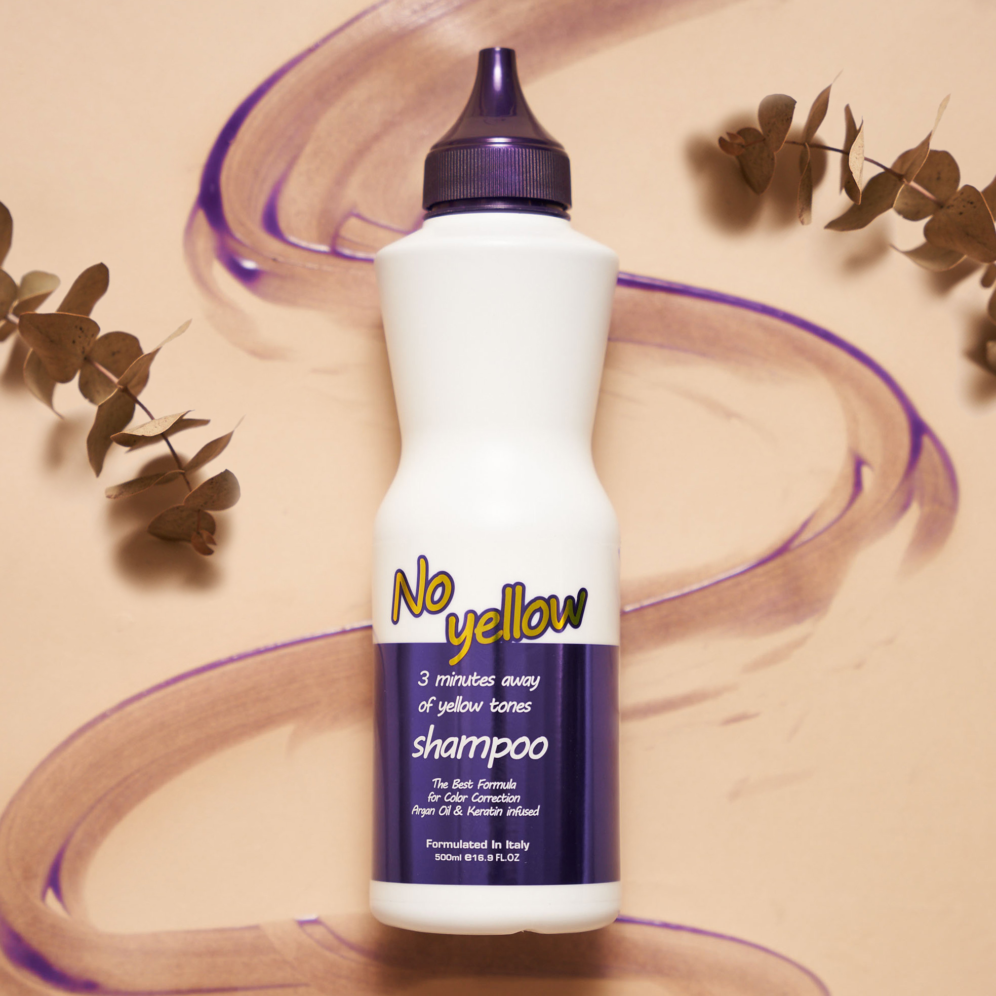 27 off on No Yellow 2x 500ml Purple Shampoo OneDayOnly