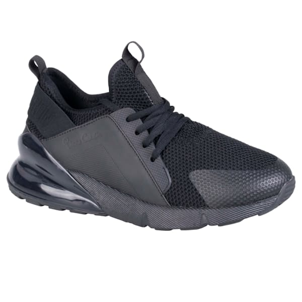 Men's Lace up Black and Grey Sneakers