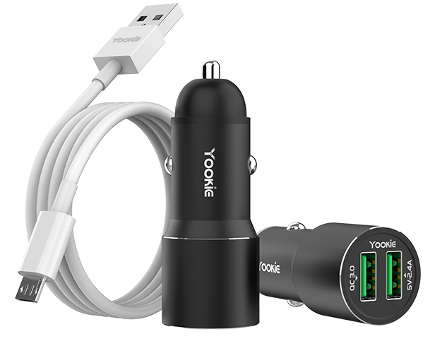 47 off on Yookie Car Charger and Cable OneDayOnly