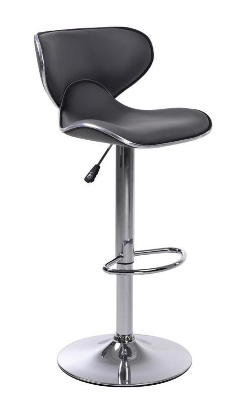 wayfair black leather bar stools