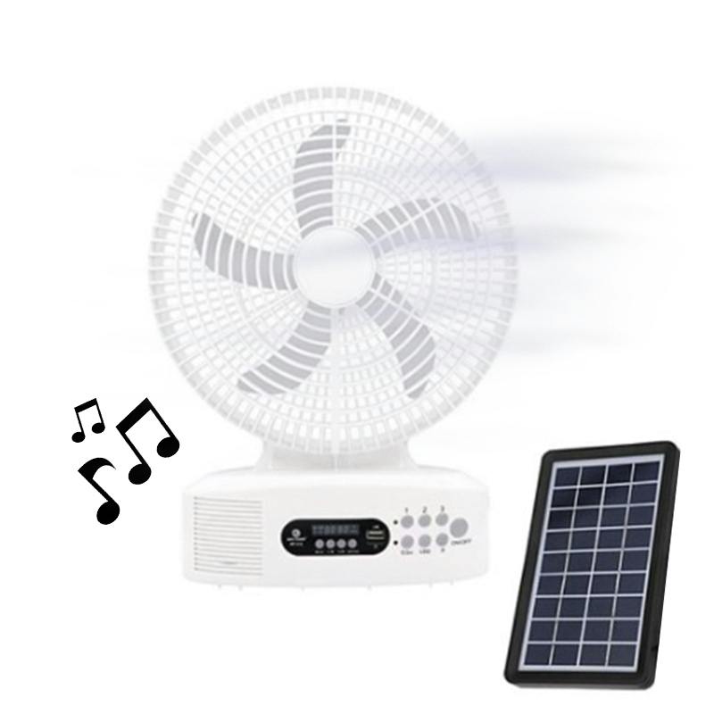 Itel 12” MUSICAL RECHARGEABLE FAN IF12-M002