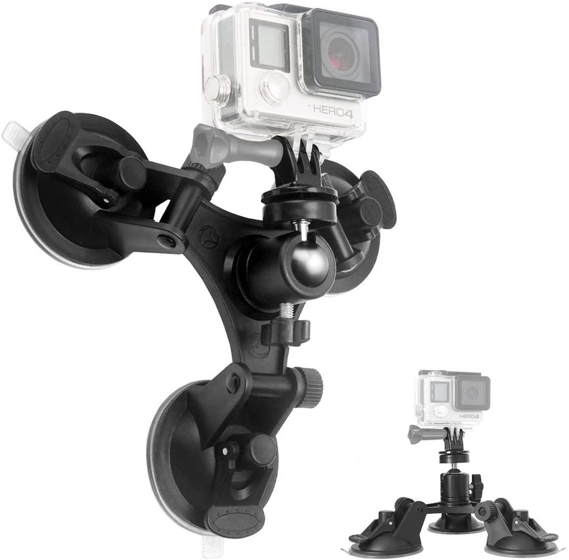 50 off on Triple Cup DSLR Camera Suction Mount OneDayOnly