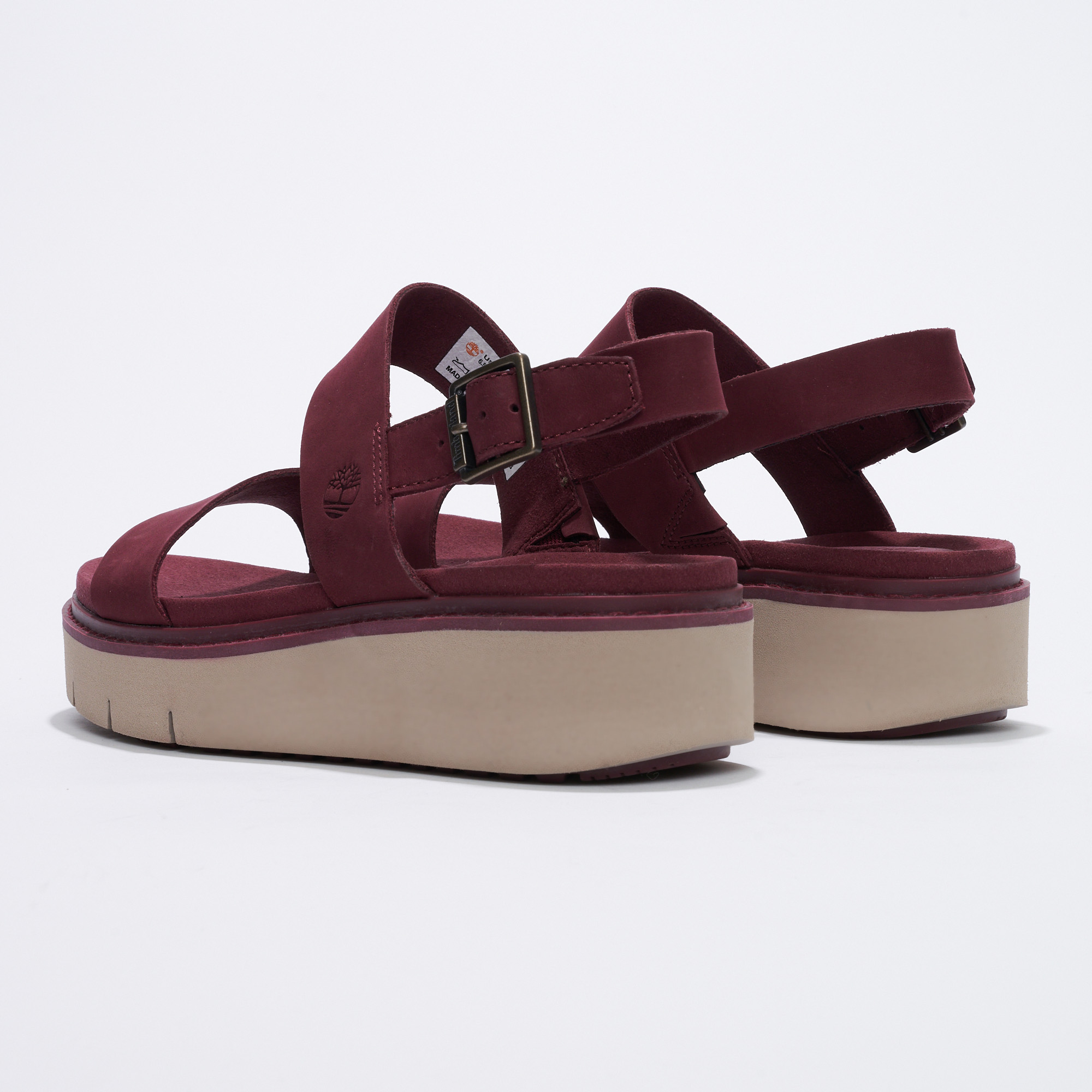 Leather Timberland Safari Dawn Platform Sandal Timberland Women's