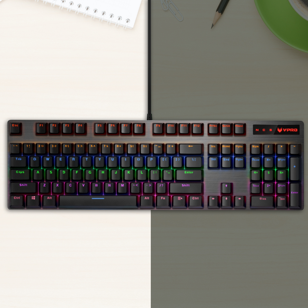 vpro gaming keyboard v500