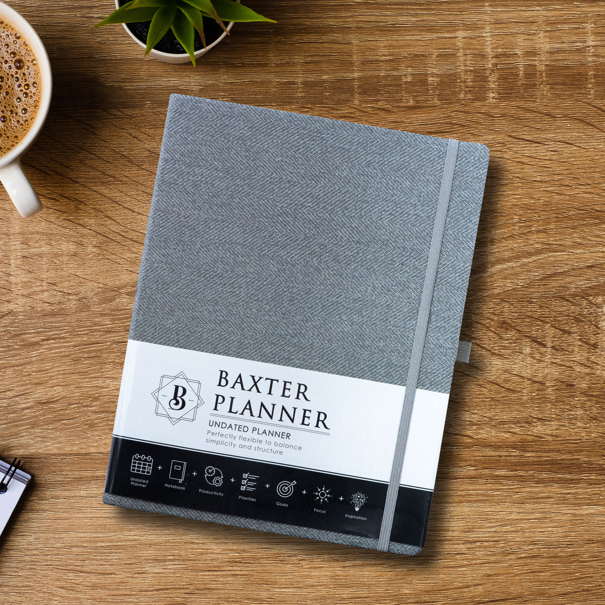 A4 Undated Planner and Notebook