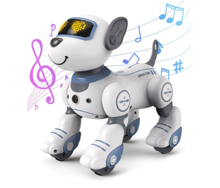 interactive robot dog toy