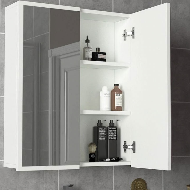 bathroom wall cupboards with mirror