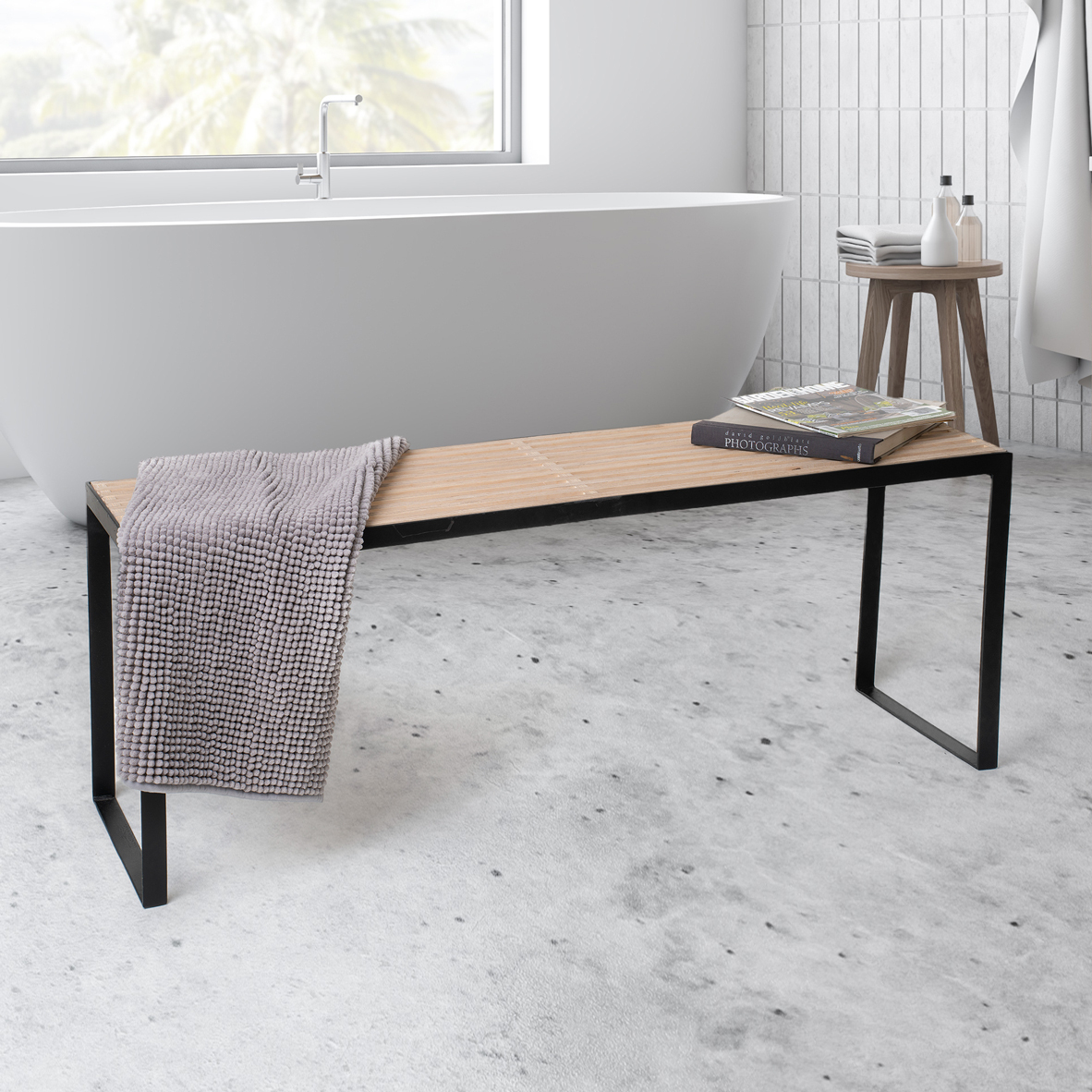 Avani Slat Bench