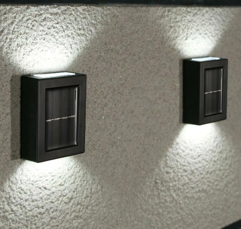 large solar wall lights