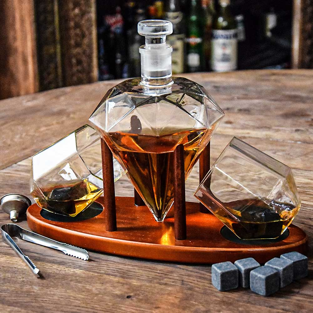 mikamax diamond decanter